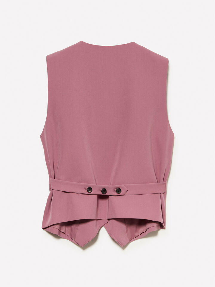 Gilet malva slim fit - gilet e smanicati da donna - Lilla | Sisley image number 6